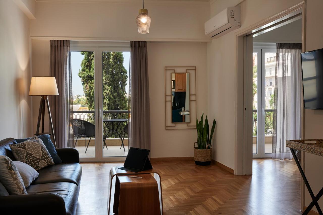 Chic One Bd Apartment With Hilton View 아테네 외부 사진
