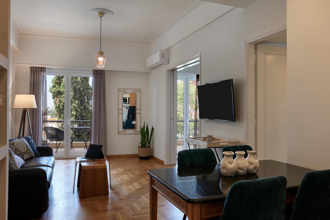 Chic One Bd Apartment With Hilton View 아테네 외부 사진